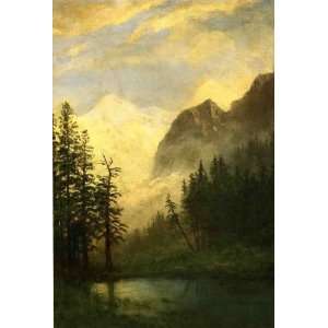  FRAMED oil paintings   Albert Bierstadt   24 x 36 inches 