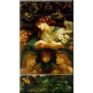   Blessed Damozel 18x30 Streched Canvas Art by Rossetti, Dante Gabriel