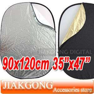 90cm x 120cm 35x 47 5 in 1 Collapsible OVAL Reflector  