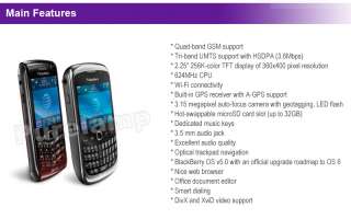 NEW BLACKBERRY Pearl 3G 9100 GPS WIFI QWERT SMART PHONE BB9100 