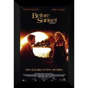  Before Sunset 27x40 FRAMED Movie Poster   Style B 2004 