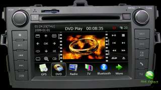 TOYOTA CAR PC WIFI GPS 2 DIN DVD PLAYER FOR COROLLA  