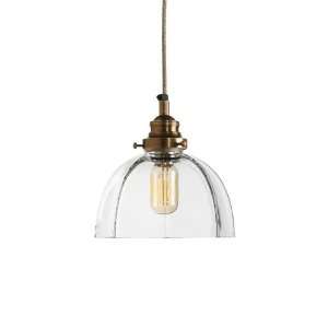  Daughtry Pendant with Octagon Glass Shade Arteriors Home 