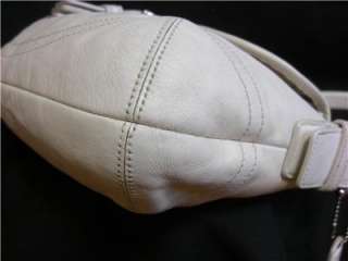   Leather Hobo Soho Shoulder Bag Handbag Purse Nickel/Silver 9248  