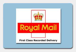 Royal Mail 1st Class Recorded Delivery Service