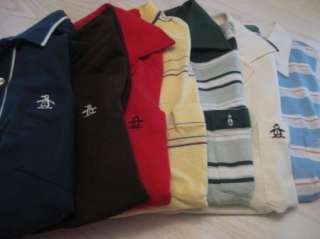 Lot of 13 vintage LACOSTE PENGUIN mens polo shirt M  