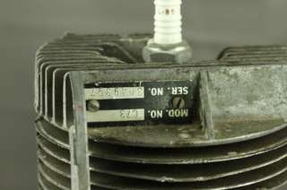 Vintage Mechanical Engineering School Training Model   Single Cylinder 