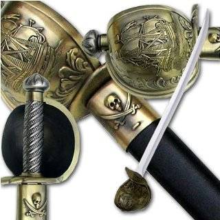 Captain Jack Sparrow Caribbean Pirate Cutlass Sword by Sword 