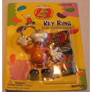  Vintage 1998 Jelly Belly PVC Figure KEY Ring Everything 