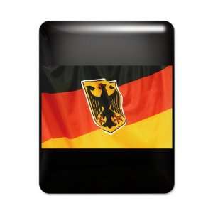  iPad Case Black German Flag Waving 