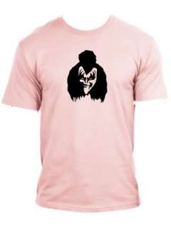New Gene Simmons Headshot Kiss T Shirt All Sizes and Many Colors 