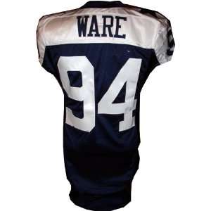 Demarcus Ware #94 Cowboys Game Issued Navy Jersey(Size 46)(Tagged 2005 