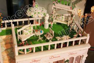 Dollhouse Miniature Model DIY Kit Nice Home Angel Dream House NEW 