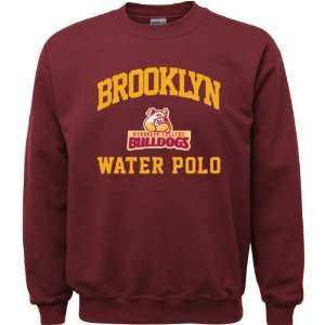   Maroon Youth Water Polo Arch Crewneck Sweatshirt