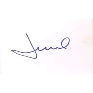  JEWEL (ROCK/COUNTRY Singer) Signed 5x3 Index Card   Sports 