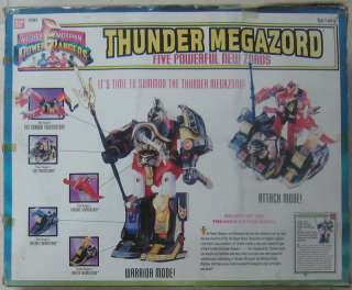 Bandai Power Rangers DX Thunder Megazord Thunderzord  