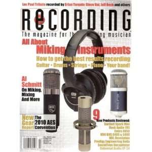 Recording the Magazine for the Recording Musician February, 2011 All 