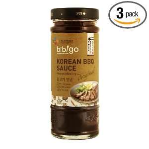 bibigo Korean BBQ Sauce, Original, 16.9 Ounce (Pack of 3)  