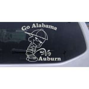   Alabama Pee On Auburn Car Window Wall Laptop Decal Sticker Automotive