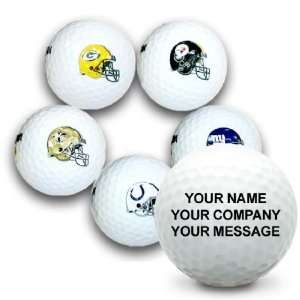  Wilson NFL Golf Balls   Detroit Lions   Personalized 