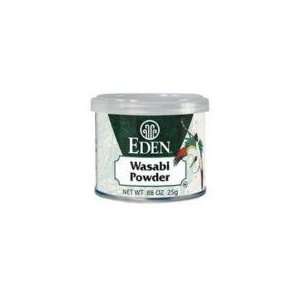  Eden Foods Wasabi Powder Japanese Horseradish (6x.88 Oz 