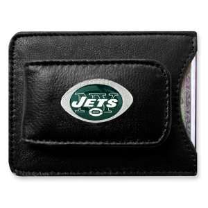  NFL Jets Leather Money Clip Jewelry