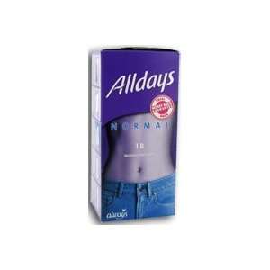  Always Alldays, Normal, 18 Breathable Pantyliners Health 