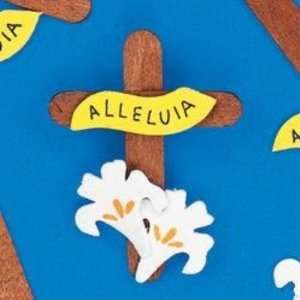  Alleluia   Cross Pin Craft Kit Case Pack 5 Toys & Games