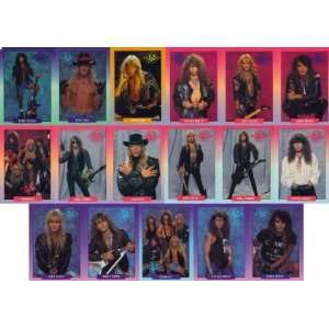 Warrant   Complete Trading Card Set 