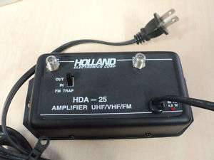HOLLAND * HDA 25 * AMPLIFIER UHF/VHF/FM  