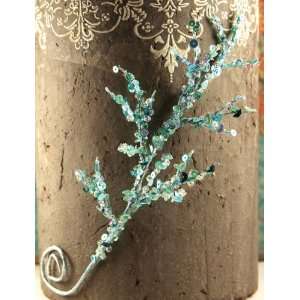  Vine With Glass Beads & Sequins, Ice Green   898911 Patio 