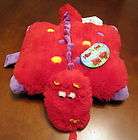 NWT Pillow Pets FIERY DRAGON Pee Wees As Seen On TV 11 Pillow RED