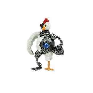   Robot Chicken 10 Inch Deluxe Electronic Action Figure Robot Chicken