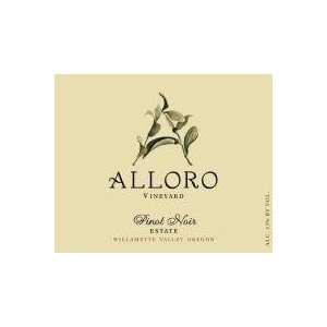  2009 Alloro Pinot Noir Estate 2009 750ml 750 ml Grocery 