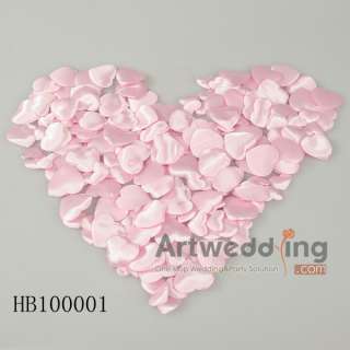   Fabrics Satin Flower Petals Decoration Wedding Favors 6 KINDS  