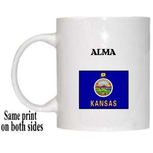  US State Flag   ALMA, Kansas (KS) Mug 