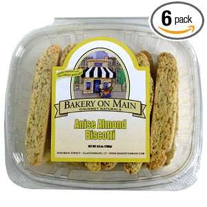 Bakery on Main Traditional Biscotti, Anise Almond, 9.5 Ounces (Pack of 