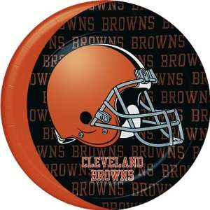  Lets Party By Hallmark Cleveland Browns Dinner Plates 