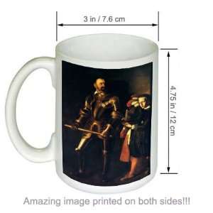    Caravaggio COFFEE MUG Portrait Alof de Wignacourt