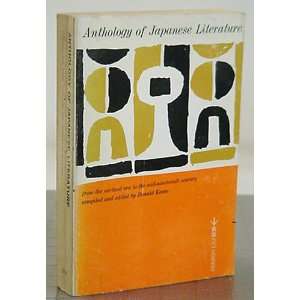   Modern Japanese Literature an Anthology Donald Keene Books
