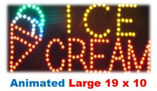 Animated LED Coffee Neon Business SIGN Running Restaurant Breakfast 