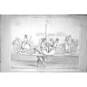  Mclean John Doyle Hb Sketch 1835 Merry Go Round Men 