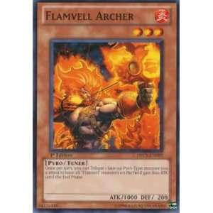  Yu Gi Oh   Flamvell Archer   Duelist Revolution   #DREV 