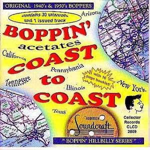   BOPPIN HILLBILLY Boppin Acetates,Coast To Coast 2869  