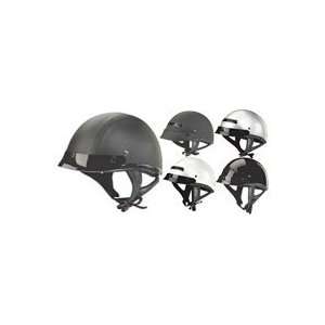  Zox Alto Half Helmet   Solids Medium Black Automotive