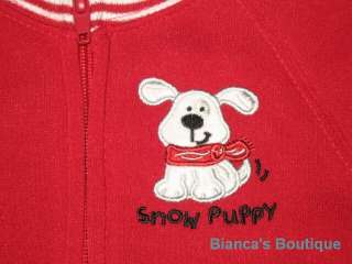 NEW SNOW PUPPIES Jacket Girls Winter Clothes 0 6m  