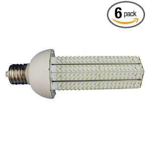   Power 560 LED Par A19 Lamp with E40 Base, 45 Watt Warm White, 6 Pack