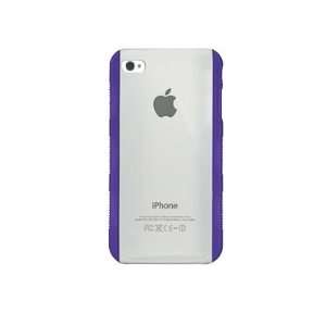  Body Glove Clear Purple Fringe Snap On Case for iPhone 4 