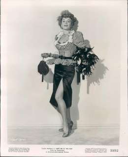 1952 Sassy Actor Carole Mathews in Meet Me at the Fair  