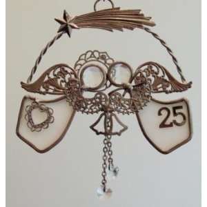  A Match Made in Heaven® 25th Wedding Anniversary Ornament 